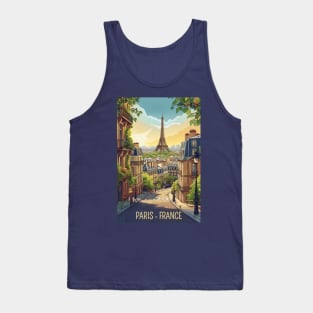 Paris France Tank Top